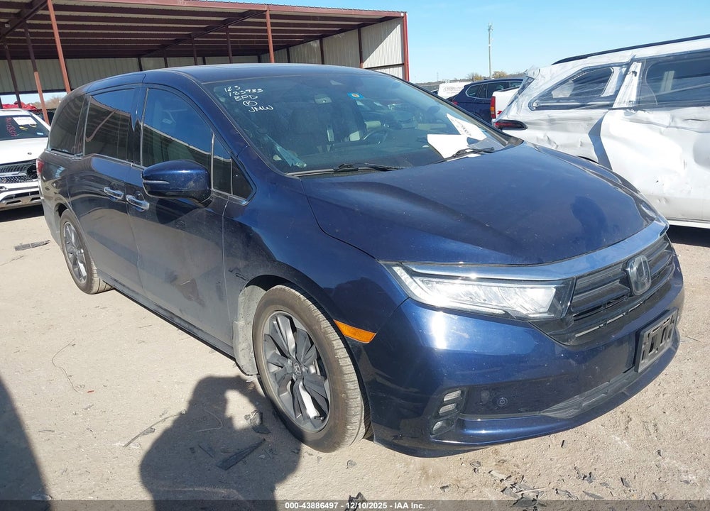 2022 HONDA ODYSSEY ELITE VIN: 5FNRL6H98NB056877