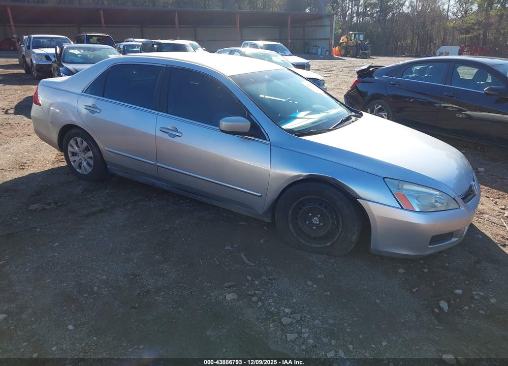 2007 HONDA ACCORD 2.4 LX VIN: 3HGCM56447G708638
