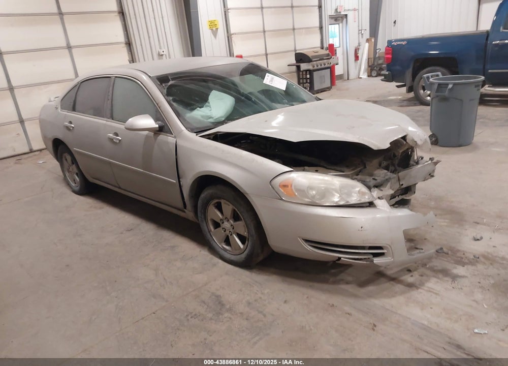2007 CHEVROLET IMPALA LT VIN: 2G1WT58K779272929