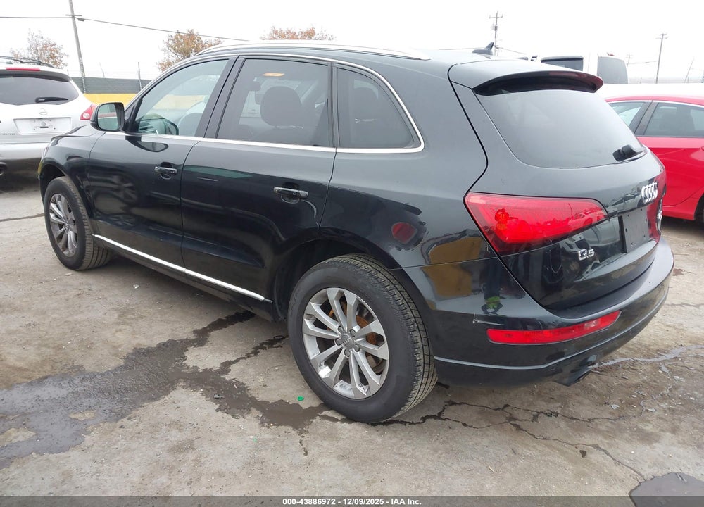 2013 AUDI Q5 2.0T PREMIUM VIN: WA1LFAFP5DA076703