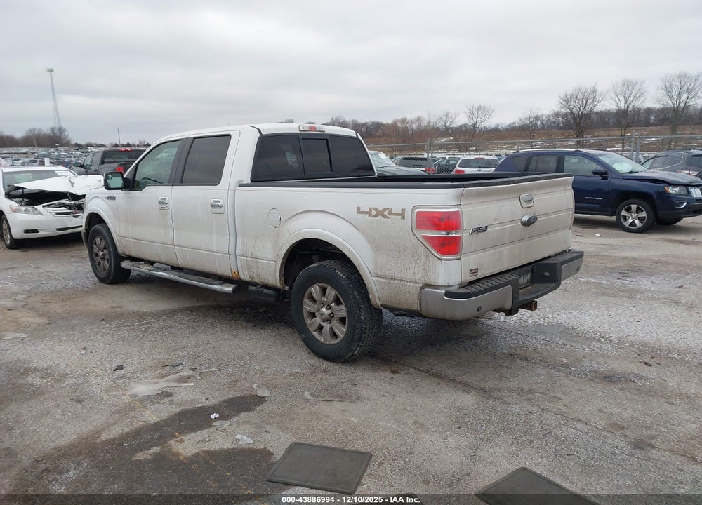 2011 FORD F-150 LARIAT VIN: 1FTFW1EF4BFA73481