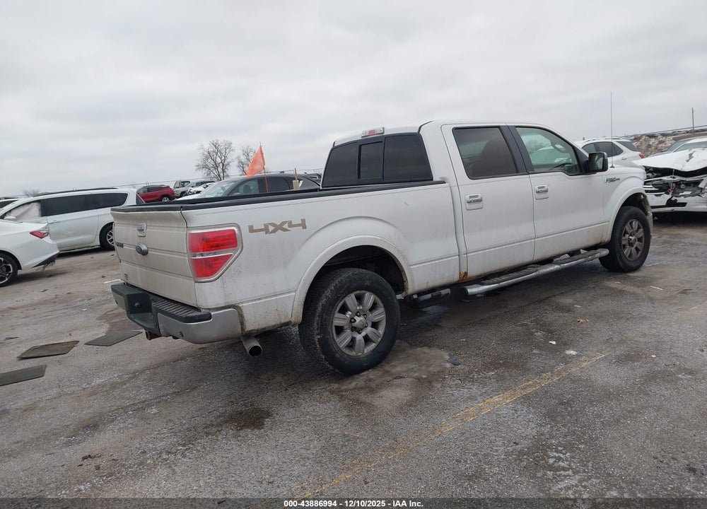 2011 FORD F-150 LARIAT VIN: 1FTFW1EF4BFA73481