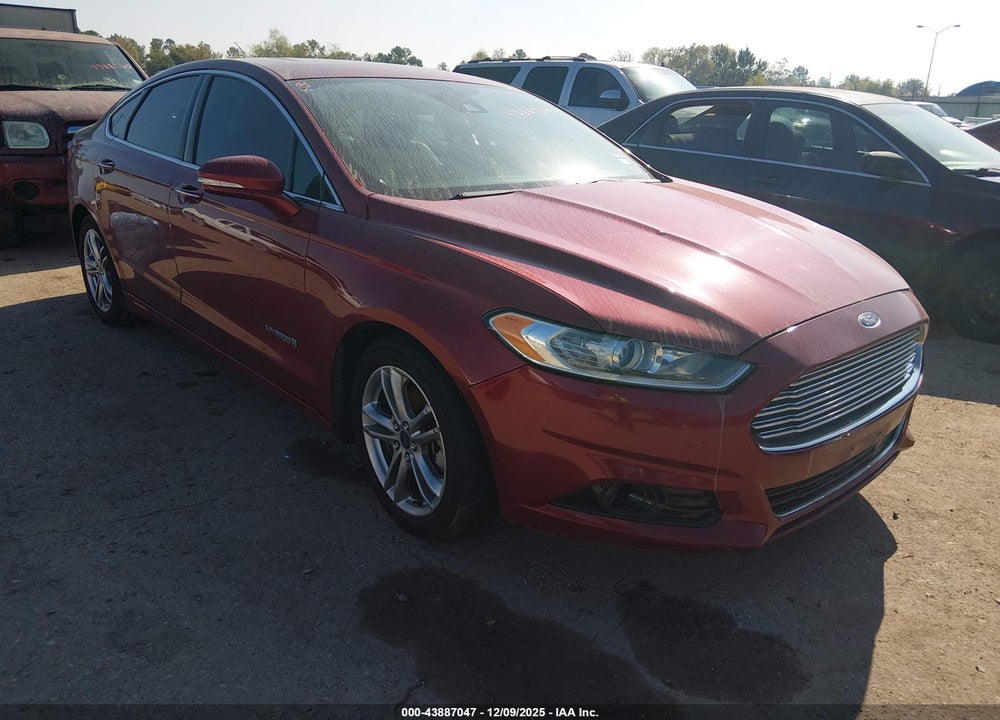2016 FORD FUSION HYBRID TITANIUM VIN: 3FA6P0RUXGR132565