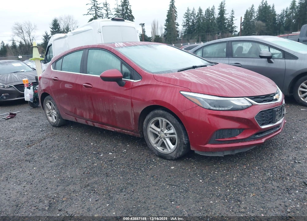 2018 CHEVROLET CRUZE LT AUTO VIN: 3G1BE6SM8JS595891