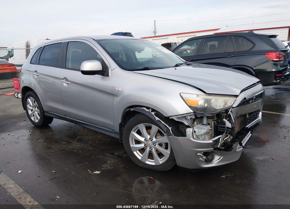 2014 MITSUBISHI OUTLANDER SPORT ES VIN: 4A4AP3AU9EE019653