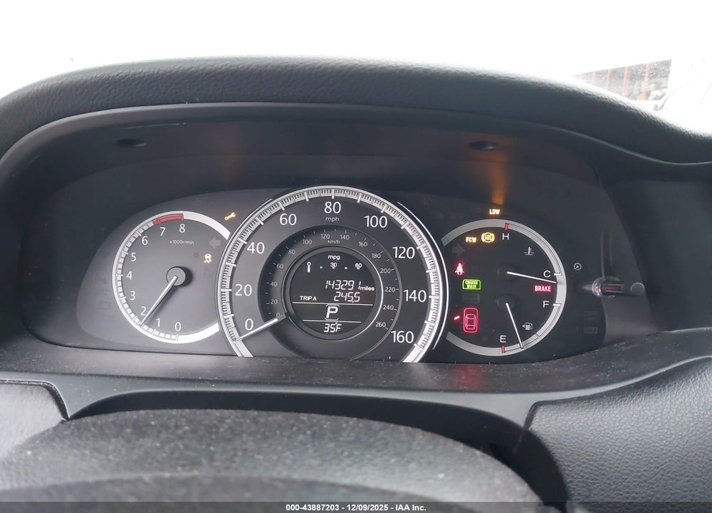 2014 HONDA ACCORD EX-L VIN: 1HGCR2F83EA245972