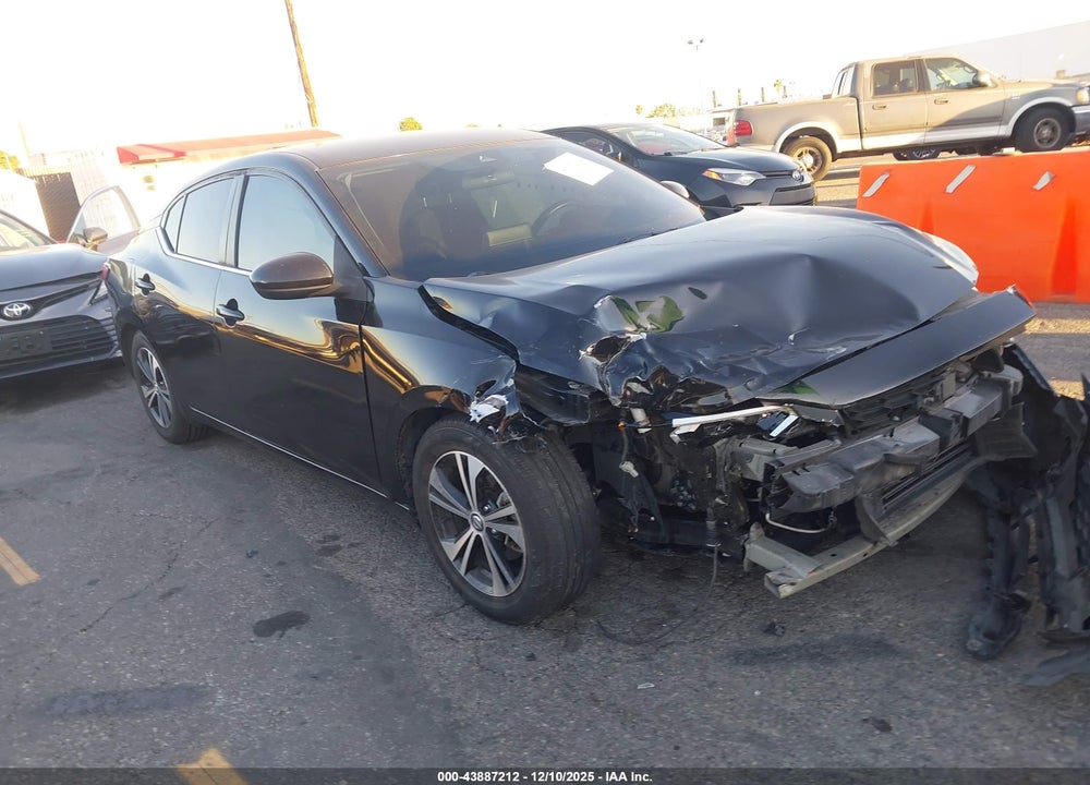 2021 NISSAN SENTRA SV XTRONIC CVT VIN: 3N1AB8CV8MY238908