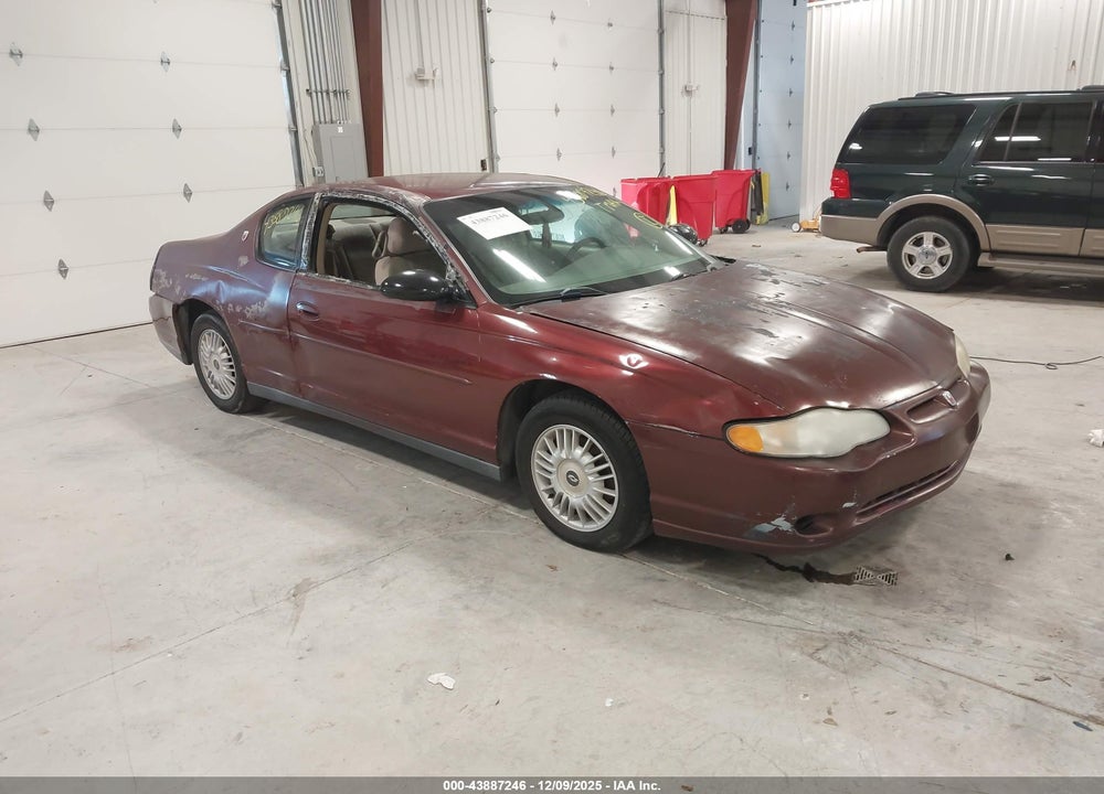 2001 CHEVROLET MONTE CARLO LS VIN: 2G1WW12E619373440