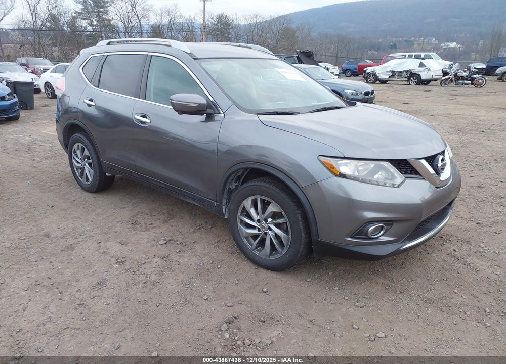 2015 NISSAN ROGUE SL VIN: 5N1AT2MV7FC851079