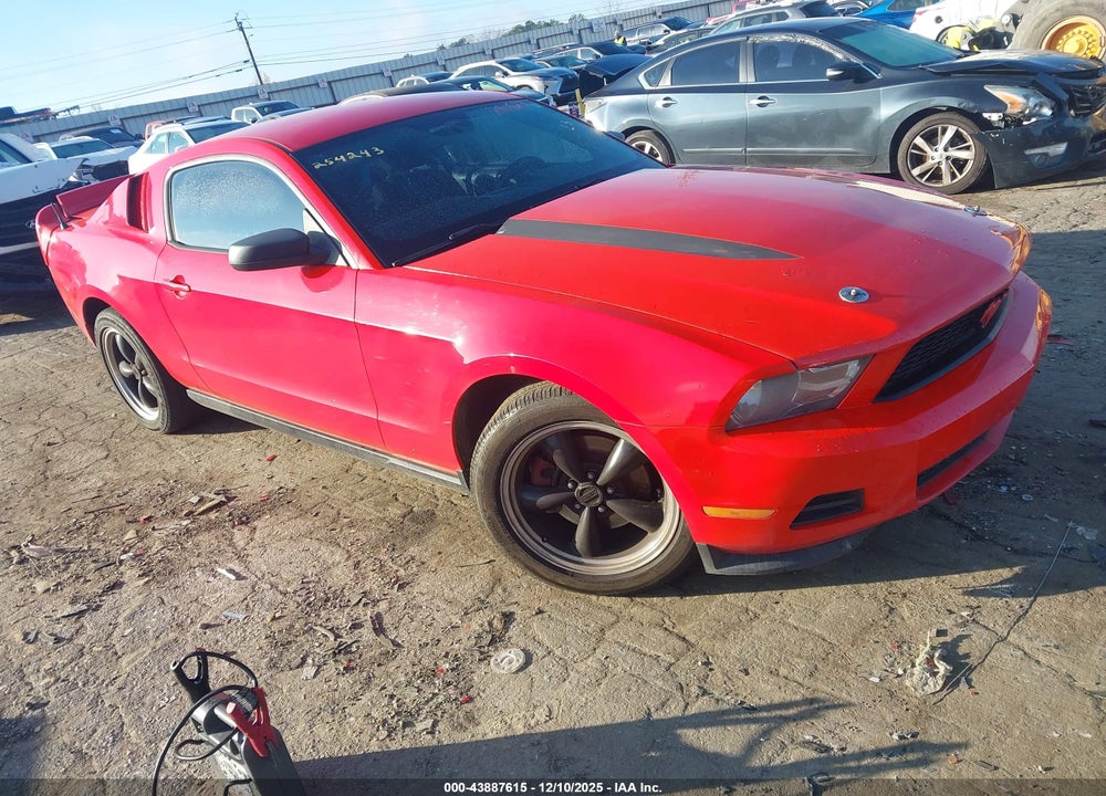 2012 FORD MUSTANG V6 VIN: 1ZVBP8AM4C5280823