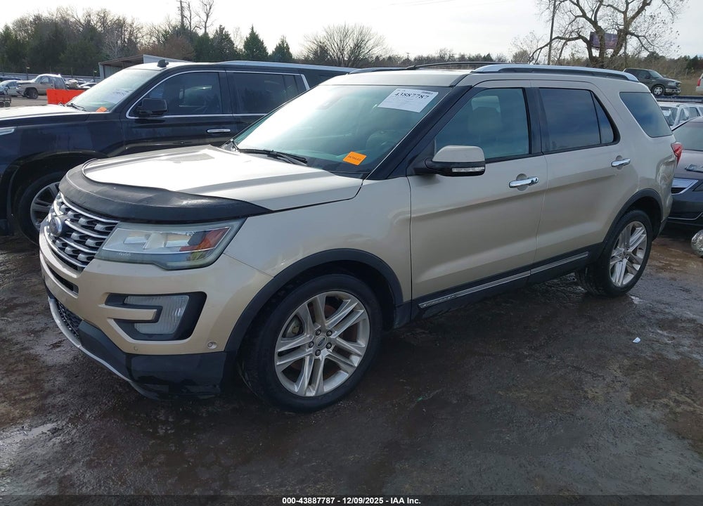 2017 FORD EXPLORER LIMITED VIN: 1FM5K7F88HGA58913