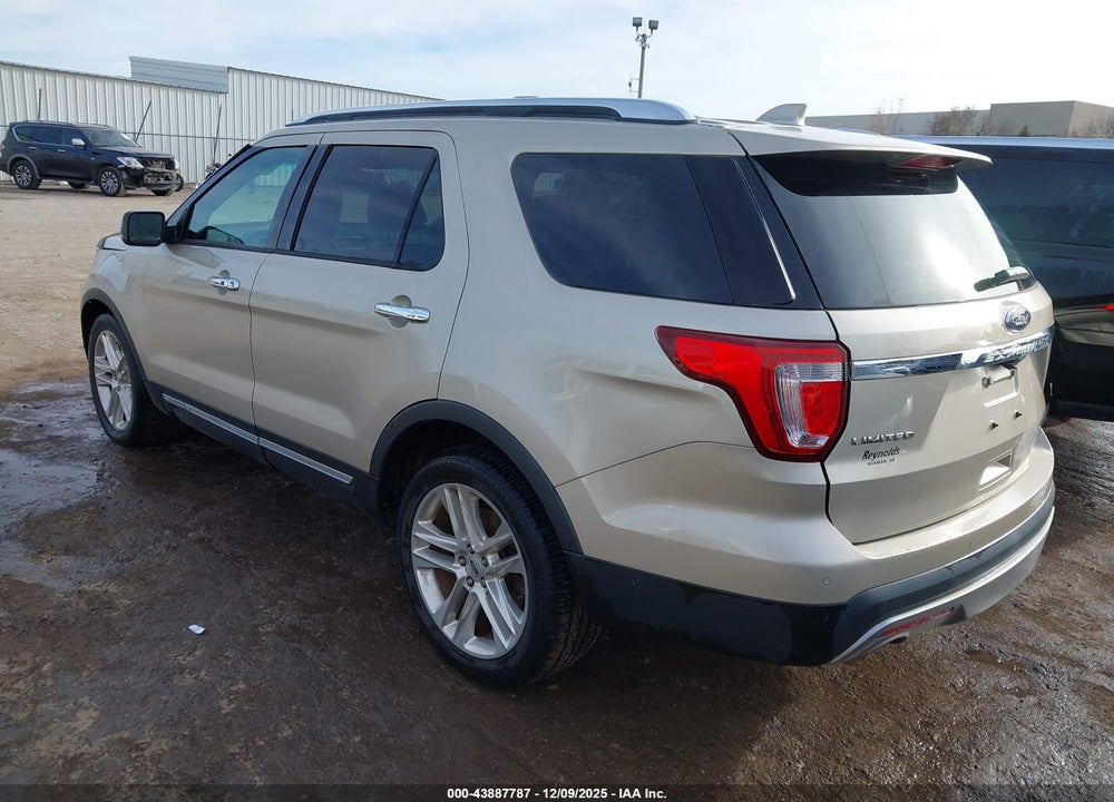2017 FORD EXPLORER LIMITED VIN: 1FM5K7F88HGA58913