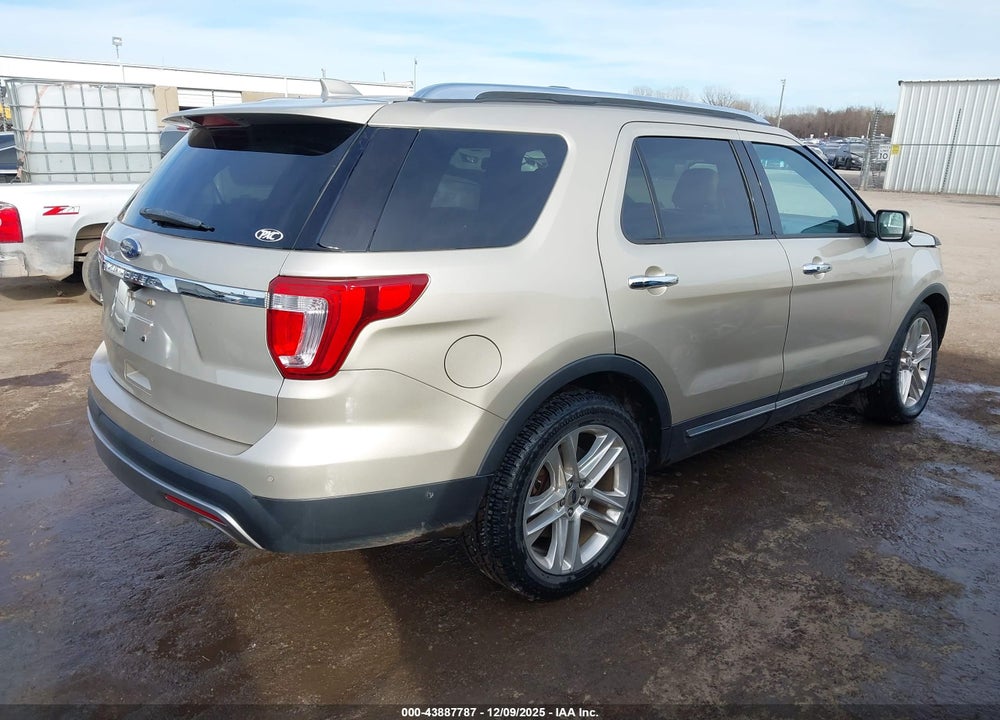 2017 FORD EXPLORER LIMITED VIN: 1FM5K7F88HGA58913