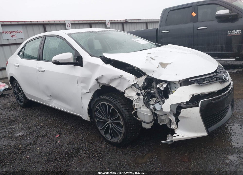 2016 TOYOTA COROLLA S PLUS VIN: 2T1BURHE7GC533982