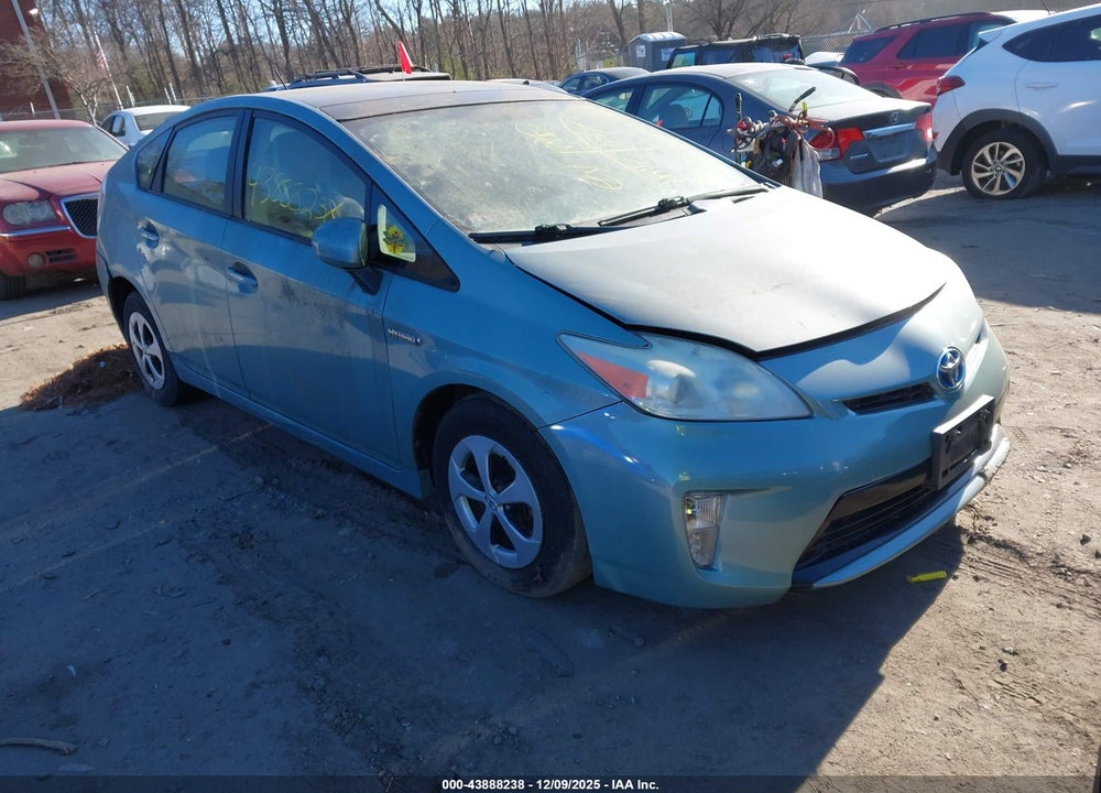 2012 TOYOTA PRIUS THREE VIN: JTDKN3DUXC1609880