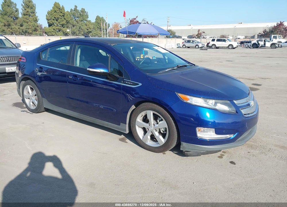 2012 CHEVROLET VOLT VIN: 1G1RD6E42CU108278