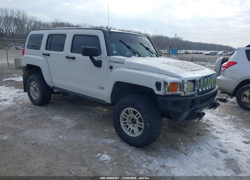 2007 HUMMER H3 SUV VIN: 5GTDN13E478242441