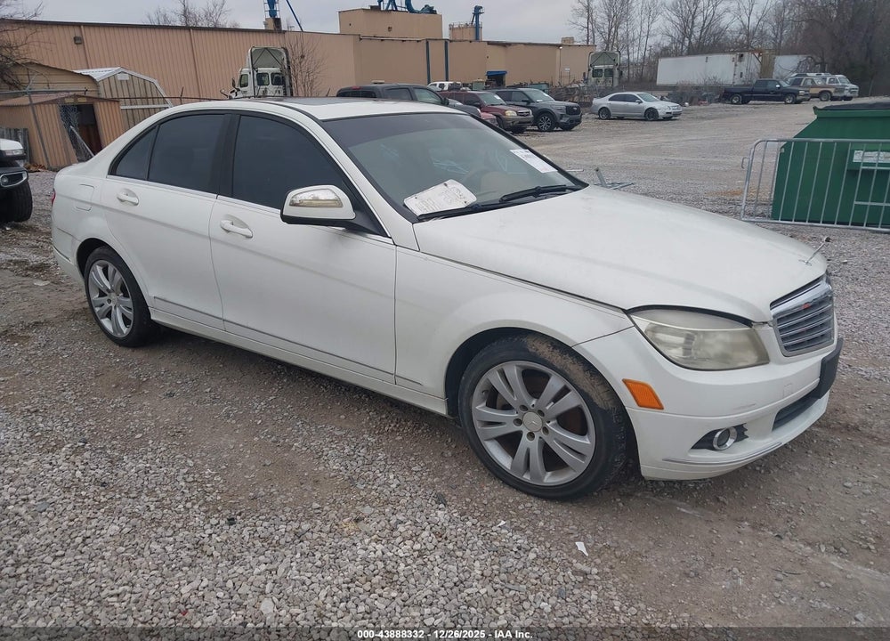 2008 MERCEDES-BENZ C 300 LUXURY 4MATIC VIN: WDDGF81X58F097993