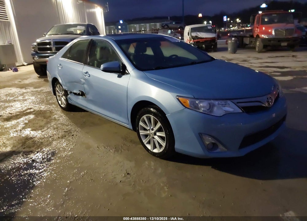 2012 TOYOTA CAMRY XLE VIN: 4T4BF1FK8CR229482