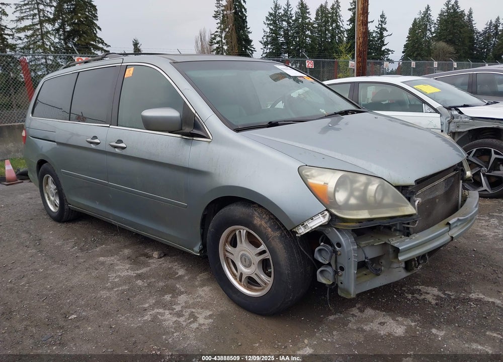 2006 HONDA ODYSSEY TOURING VIN: 5FNRL38886B074576
