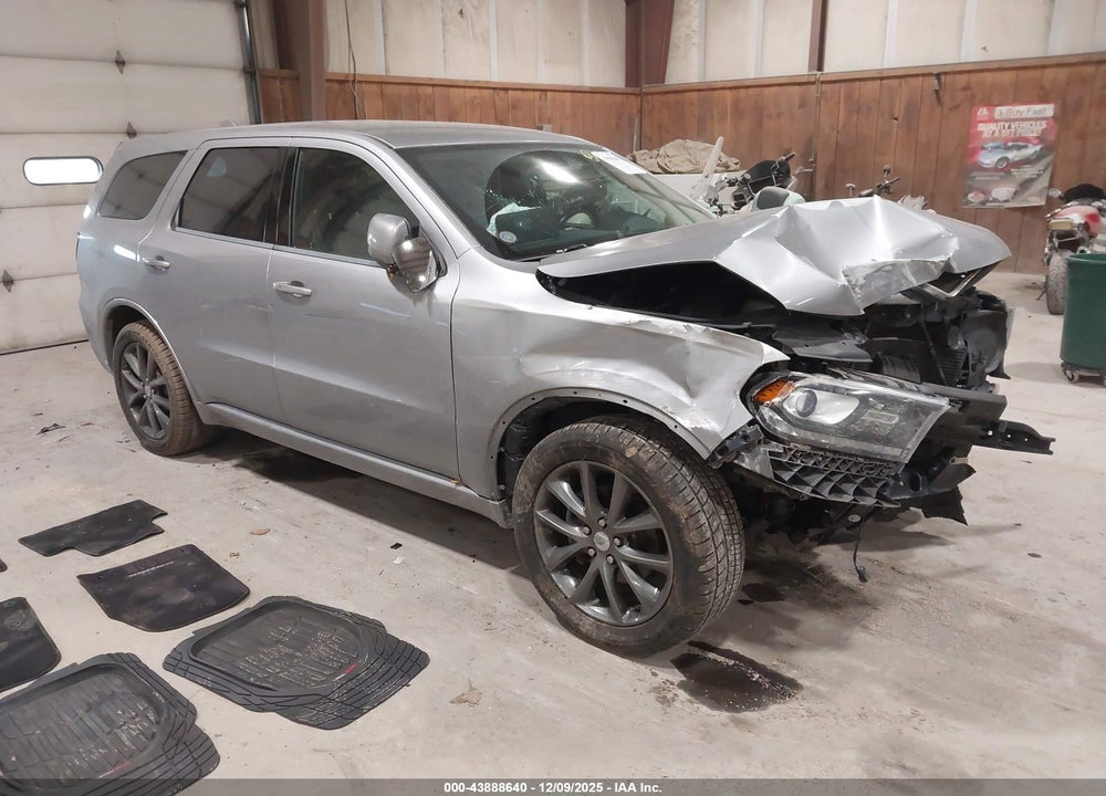 2018 DODGE DURANGO GT RWD VIN: 1C4RDHDG6JC154133