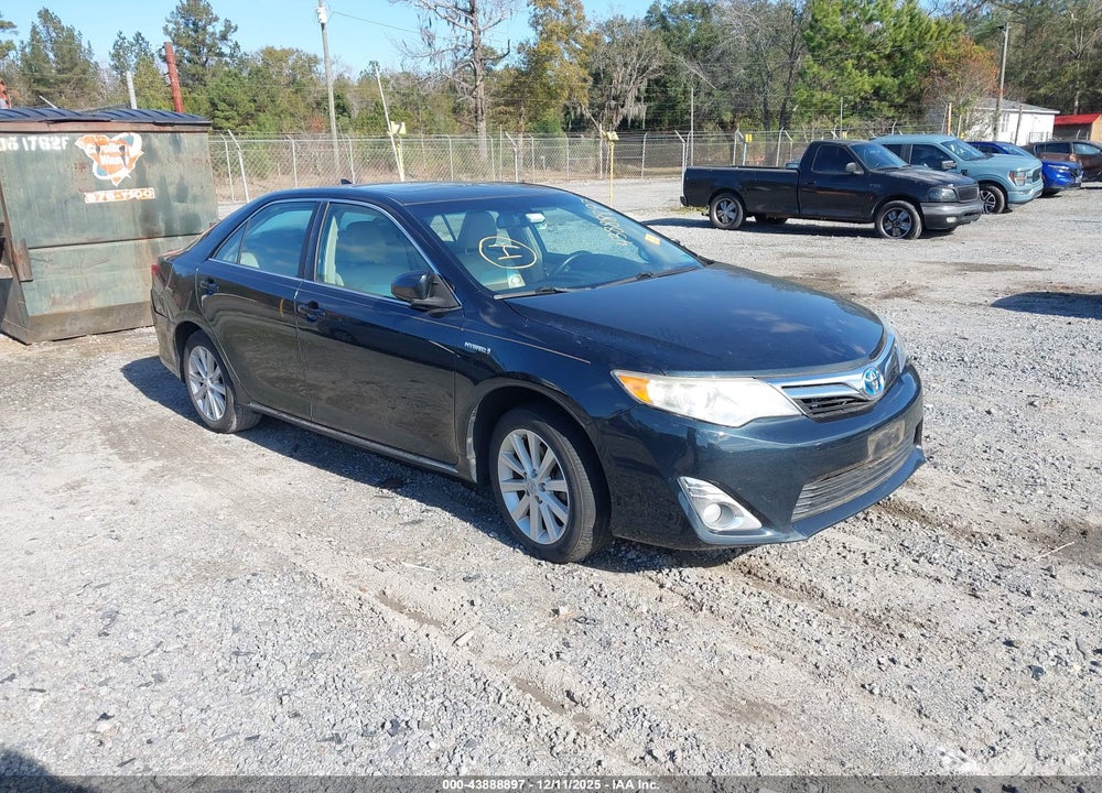 2012 TOYOTA CAMRY HYBRID XLE VIN: 4T1BD1FK1CU024537