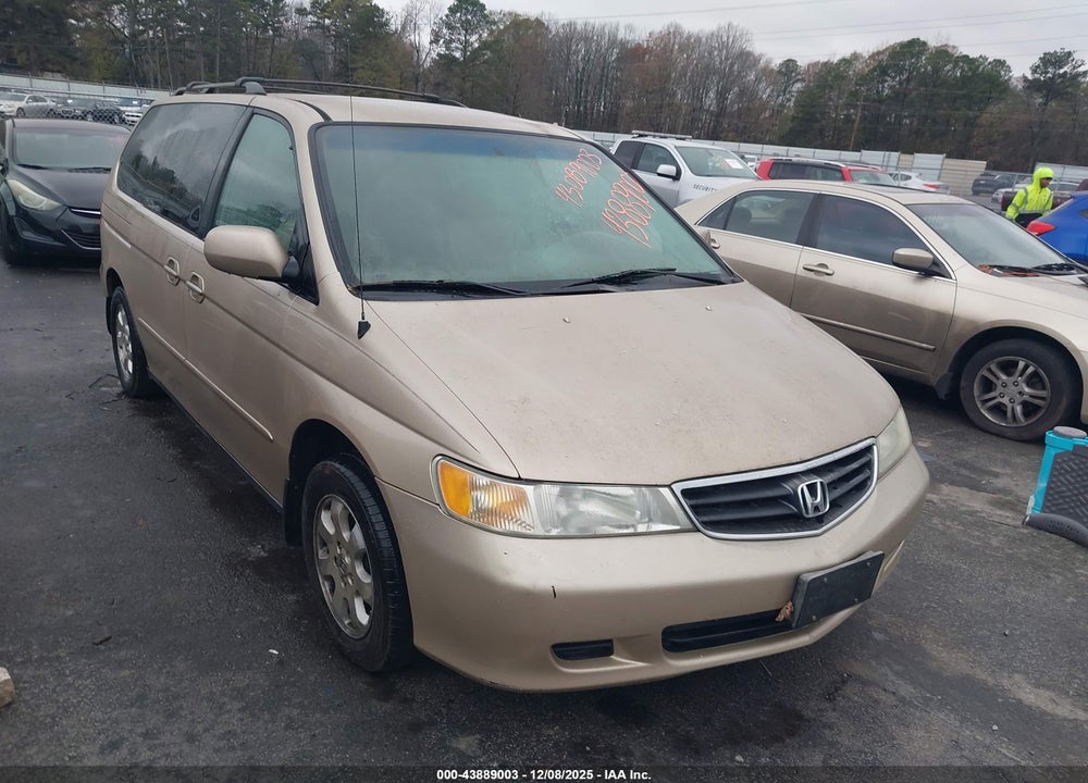 2002 HONDA ODYSSEY EX-L VIN: 5FNRL18092B029848