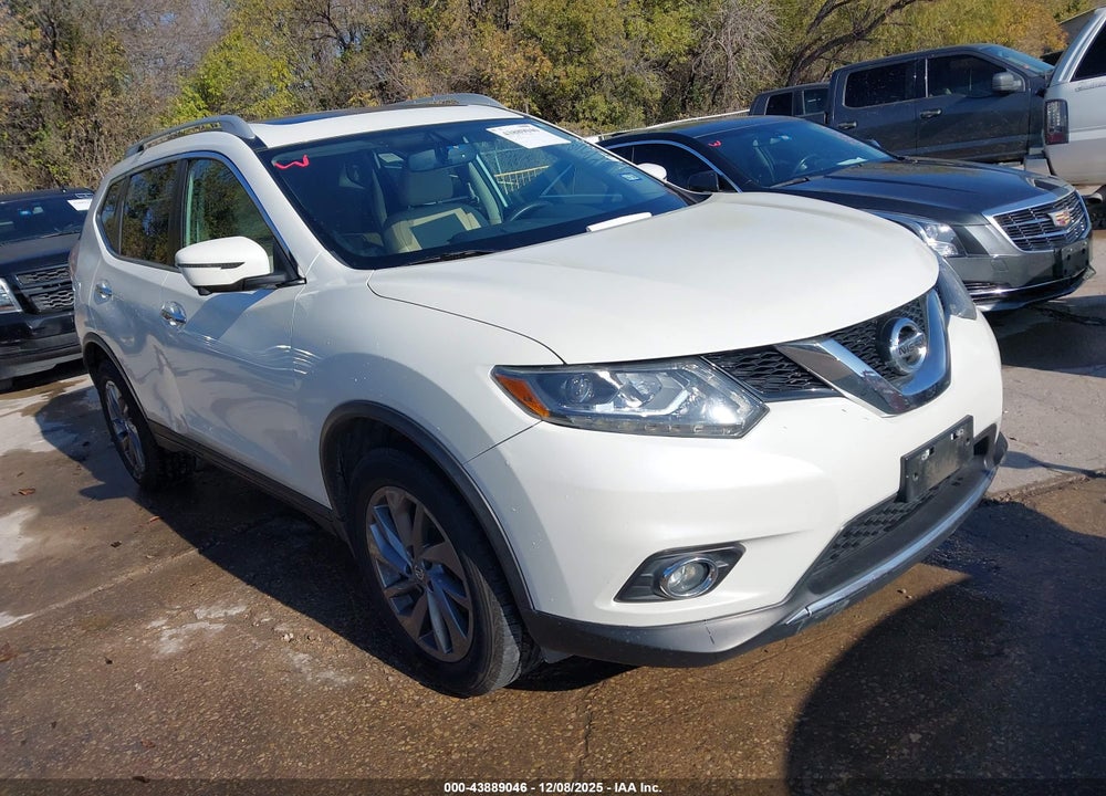 2016 NISSAN ROGUE SL VIN: 5N1AT2MV9GC755570