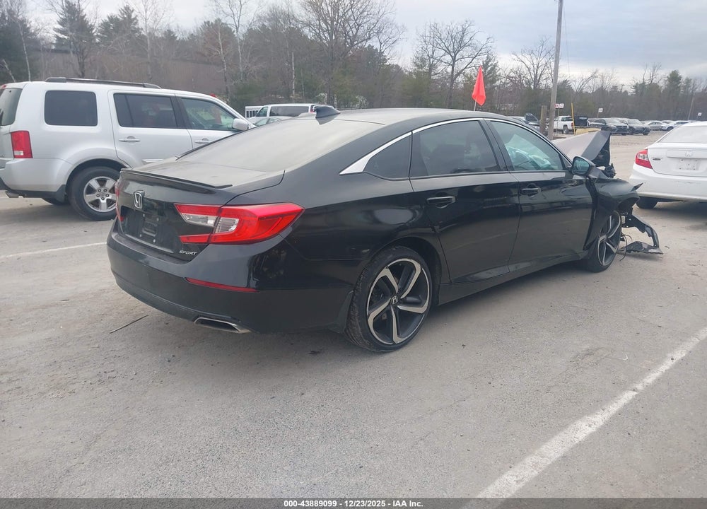 2018 HONDA ACCORD SPORT VIN: 1HGCV1F38JA087651