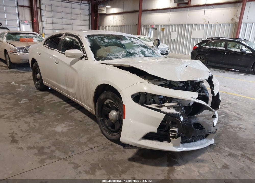 2015 DODGE CHARGER POLICE VIN: 2C3CDXAG0FH806239