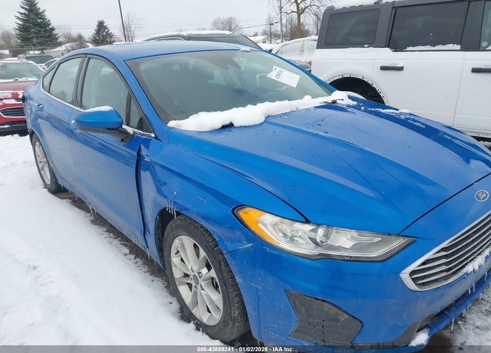 2020 FORD FUSION SE VIN: 3FA6P0HD6LR109229