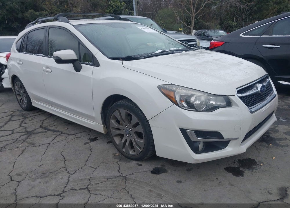 2016 SUBARU IMPREZA 2.0I SPORT PREMIUM VIN: JF1GPAP67G8249956