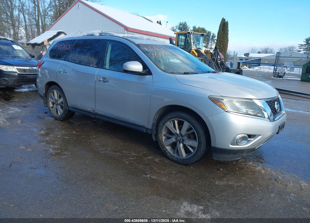 2014 NISSAN PATHFINDER PLATINUM VIN: 5N1AR2MM0EC683385