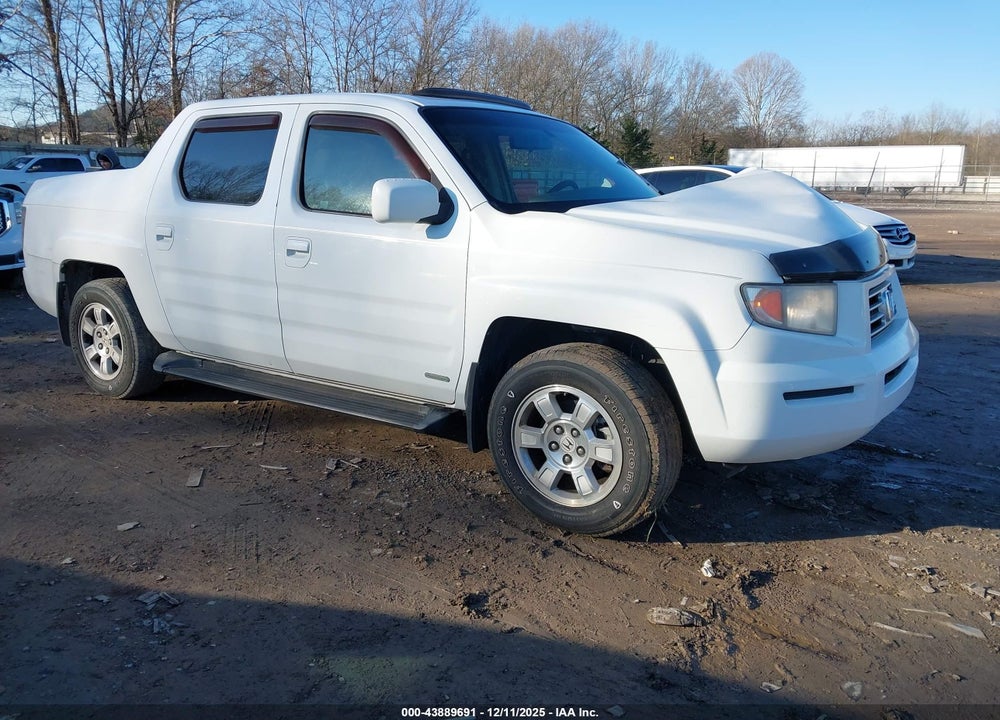 2008 HONDA RIDGELINE RTL VIN: 2HJYK16568H521023