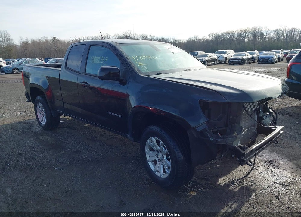2021 CHEVROLET COLORADO 4WD  LONG BOX LT VIN: 1GCHTCEN6M1264453