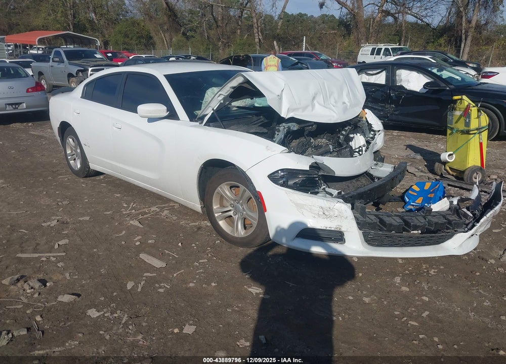2022 DODGE CHARGER SXT RWD VIN: 2C3CDXBG2NH165723