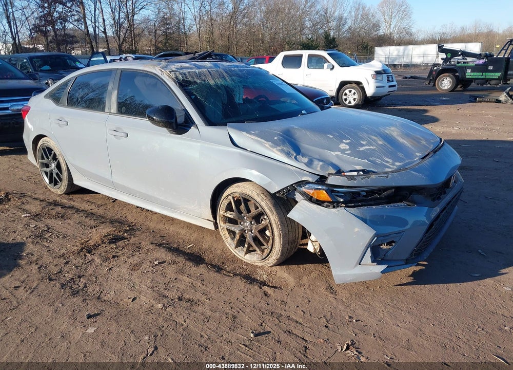 2022 HONDA CIVIC SI SEDAN VIN: 2HGFE1E58NH470805