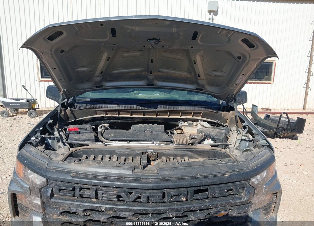 2025 CHEVROLET SILVERADO 1500 2WD  SHORT BED WT VIN: 3GCPAAEK4SG284596