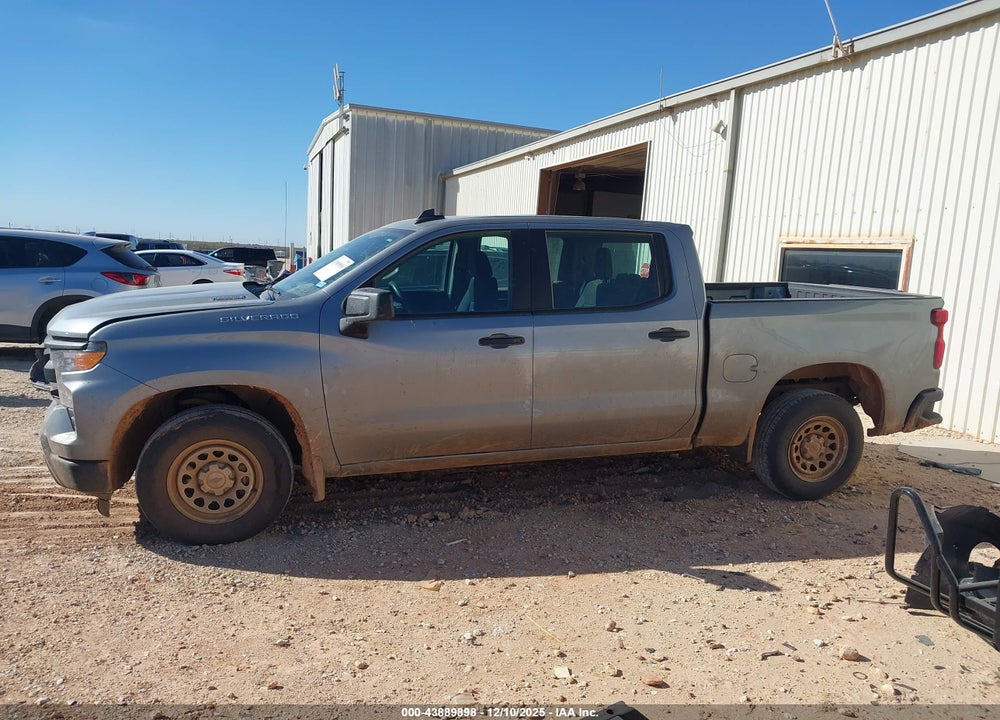 2025 CHEVROLET SILVERADO 1500 2WD  SHORT BED WT VIN: 3GCPAAEK4SG284596