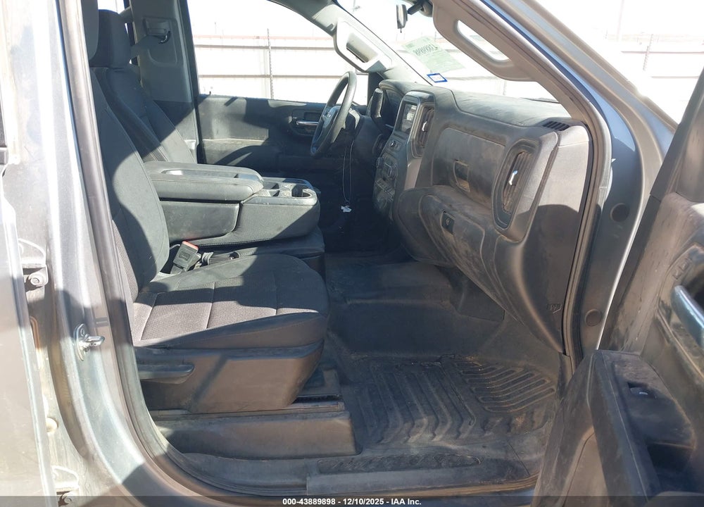 2025 CHEVROLET SILVERADO 1500 2WD  SHORT BED WT VIN: 3GCPAAEK4SG284596