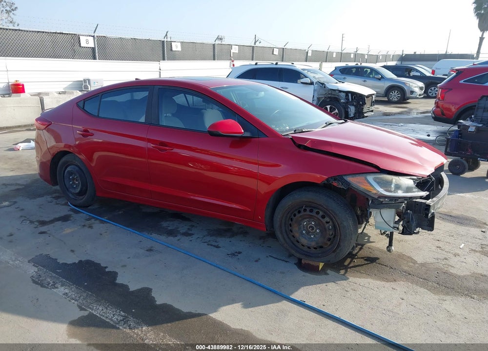 2017 HYUNDAI ELANTRA VALUE EDITION VIN: KMHD84LF6HU397084