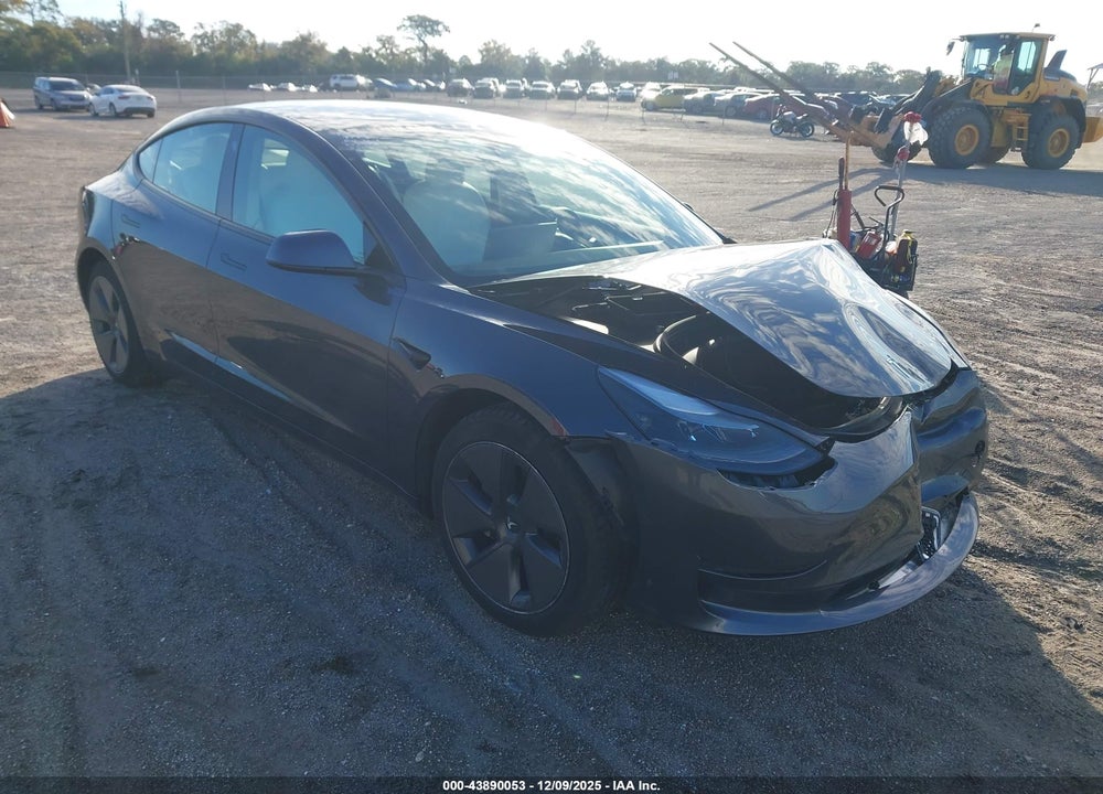 2021 TESLA MODEL 3 STANDARD RANGE PLUS REAR-WHEEL DRIVE VIN: 5YJ3E1EA3MF085932