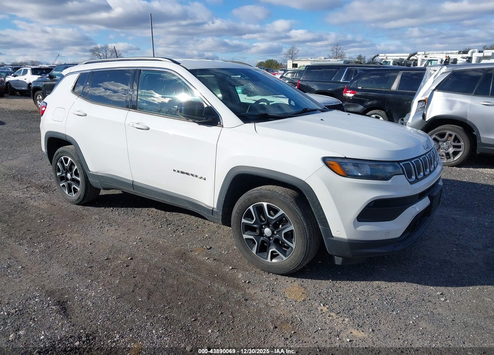 2022 JEEP COMPASS LATITUDE 4X4 VIN: 3C4NJDBB5NT118113