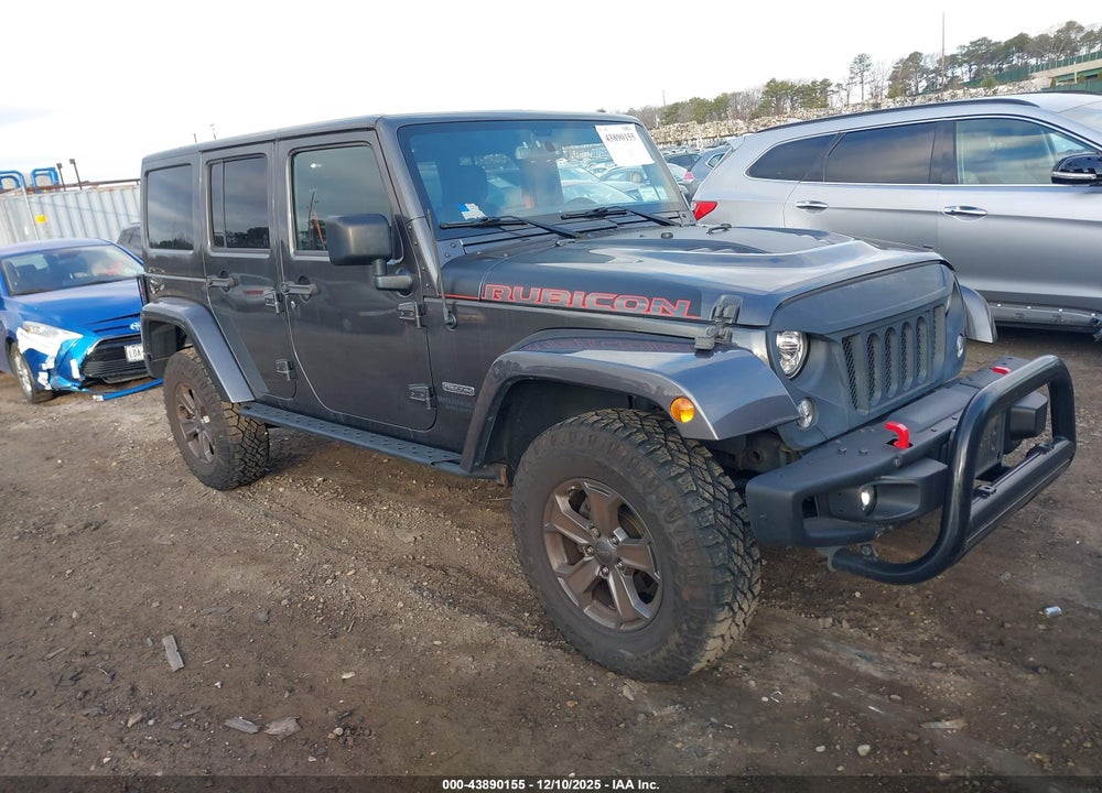 2017 JEEP WRANGLER UNLIMITED RUBICON RECON 4X4 VIN: 1C4BJWFG7HL727949