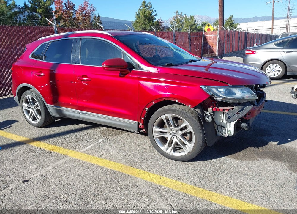 2015 LINCOLN MKC VIN: 5LMTJ2AH5FUJ03564