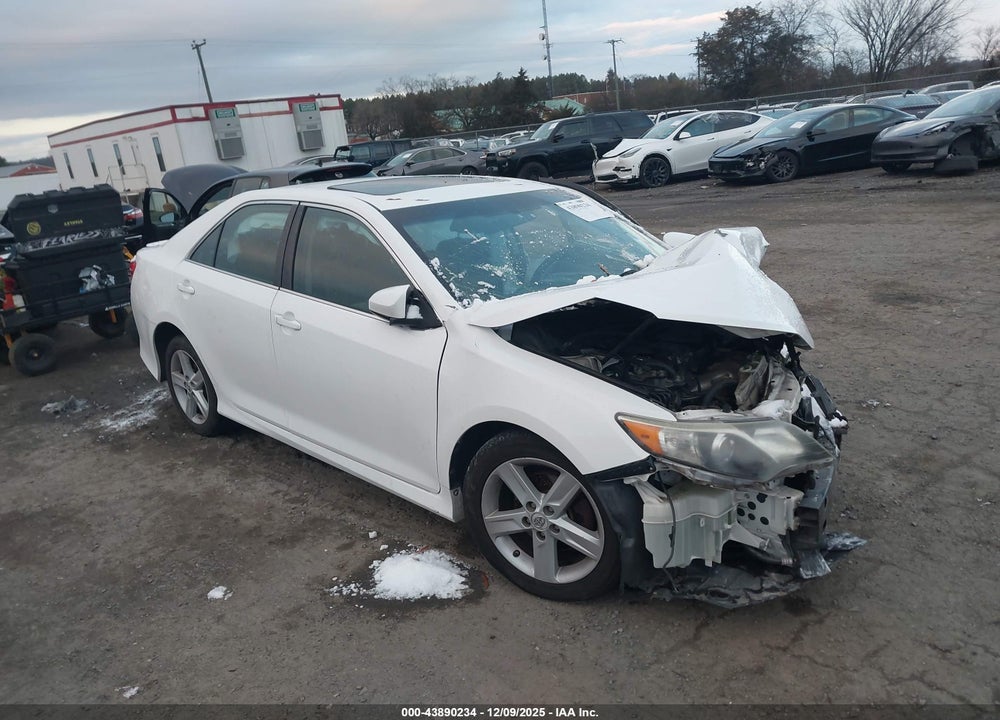 2012 TOYOTA CAMRY SE VIN: 4T1BF1FK9CU128798