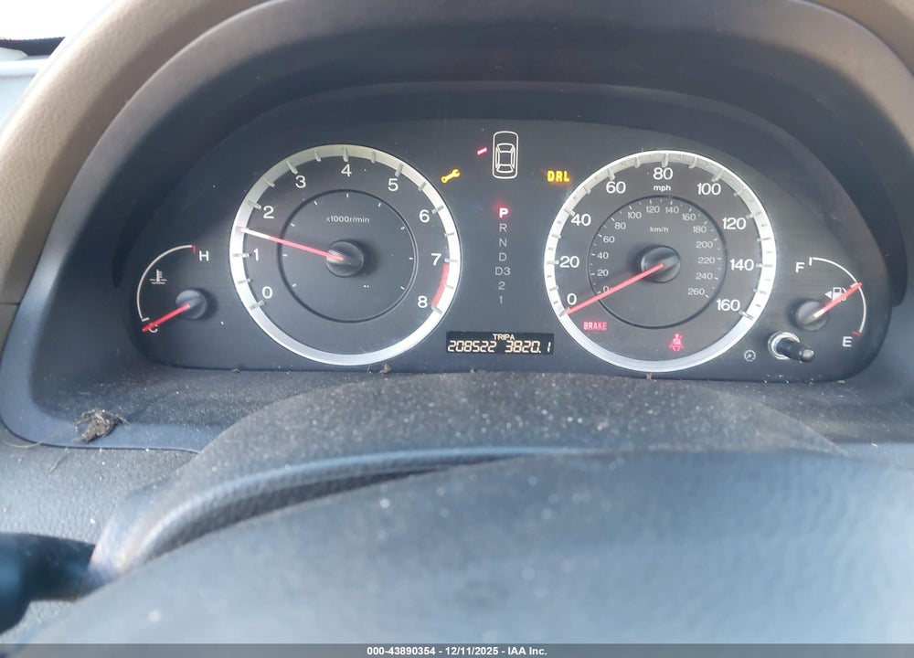2008 HONDA ACCORD 2.4 EX-L VIN: 1HGCP26888A061864