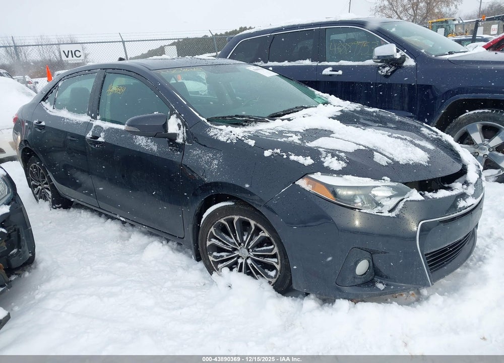 2016 TOYOTA COROLLA S PLUS VIN: 2T1BURHE3GC679795