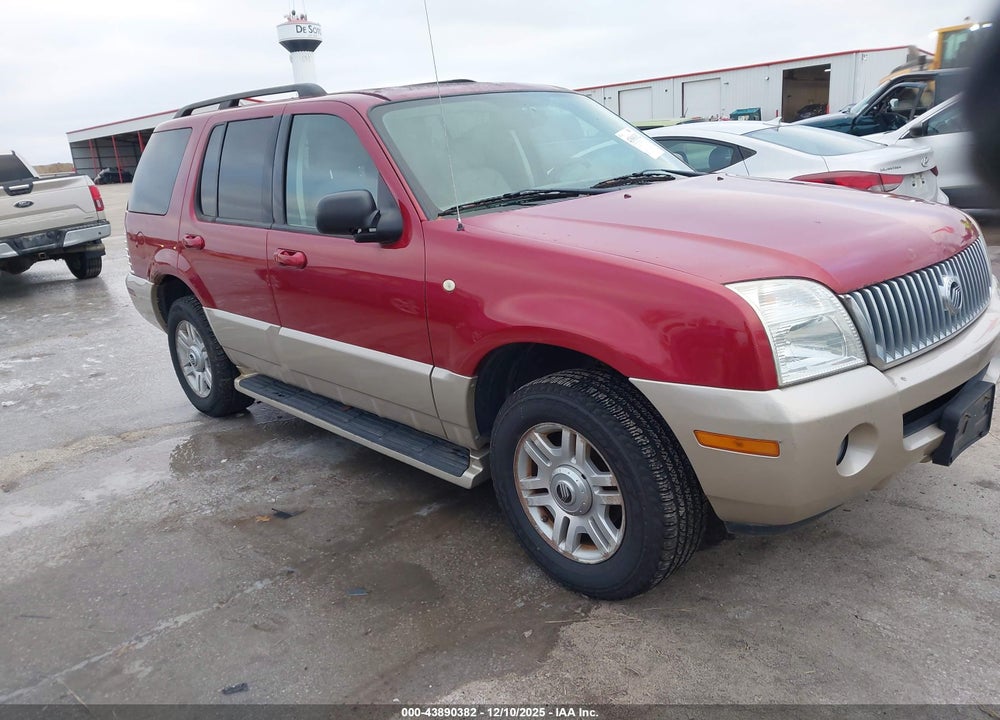 2004 MERCURY MOUNTAINEER VIN: 4M2DU86WX4ZJ24692