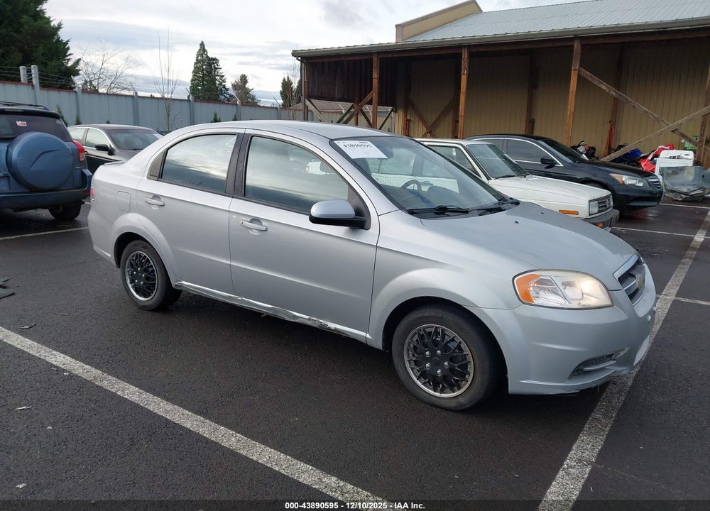2010 CHEVROLET AVEO LT VIN: KL1TD5DE1AB129821